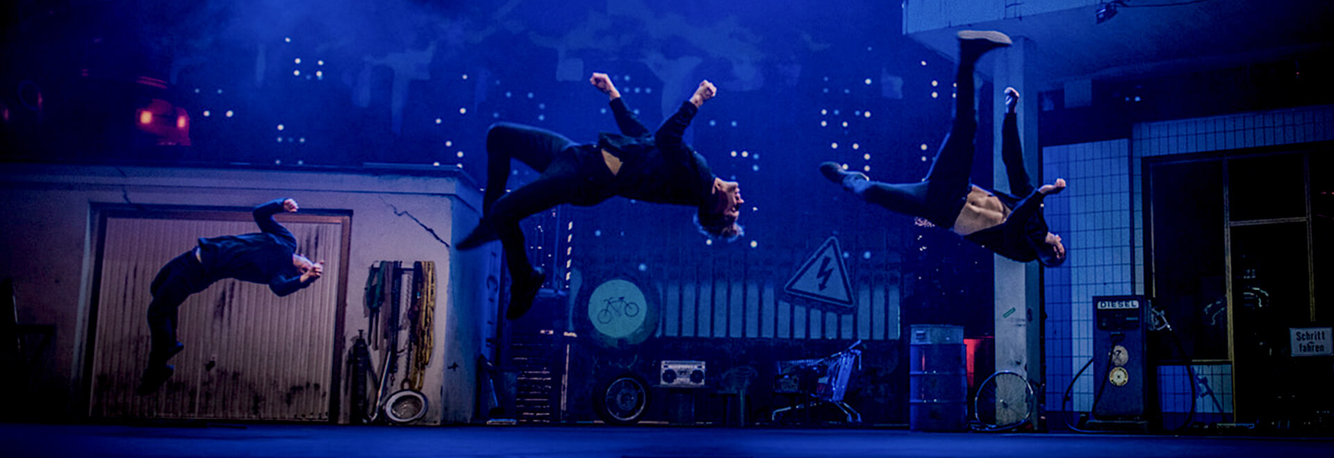 Tricking Show ᐅ Action Showact - UNIQUE Artisten & Akrobaten